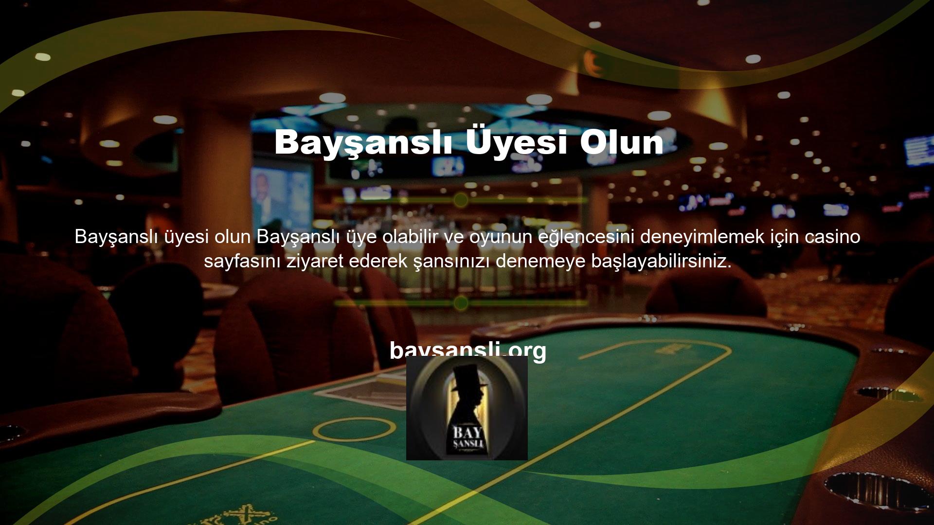 Bayşanslı, çevrimiçi oyunları ve oyunla bağlantılı olarak ihtiyacınız olan tüm hizmetleri içerir ve bu hizmetlerden güvenli bir şekilde yararlanmanızı sağlar